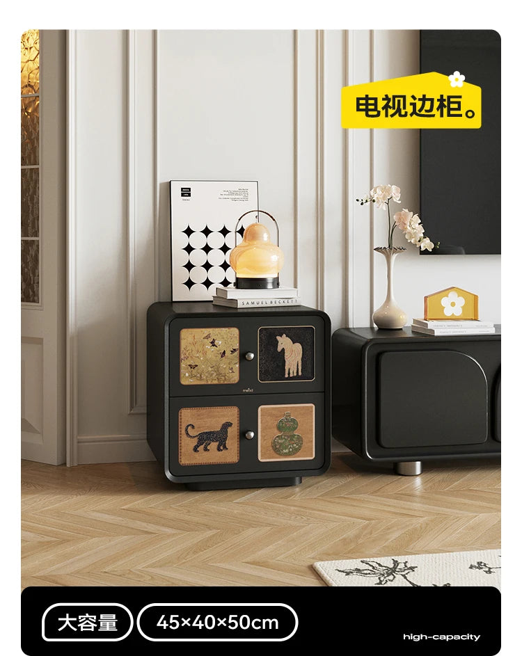 Decoratio Modern Night Table Elegant Minimalist Aesthetic Drawers Nightstand Cute Organize Mesitaa De Noche Bedroom Furniture