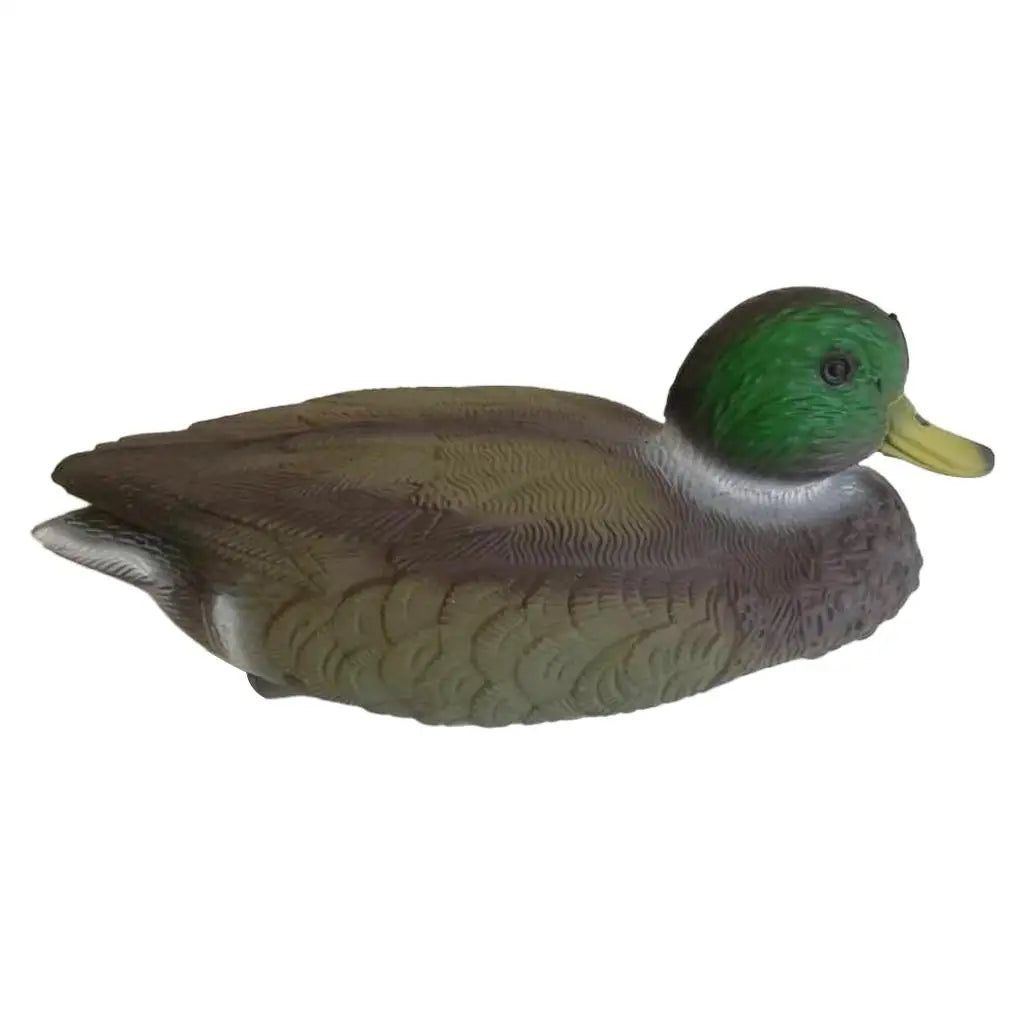 3D Lifelike Duck Decoy Floating Hunting Shooting Drake Duck Decoy Decoying for Garden Decor Lawn Ornament