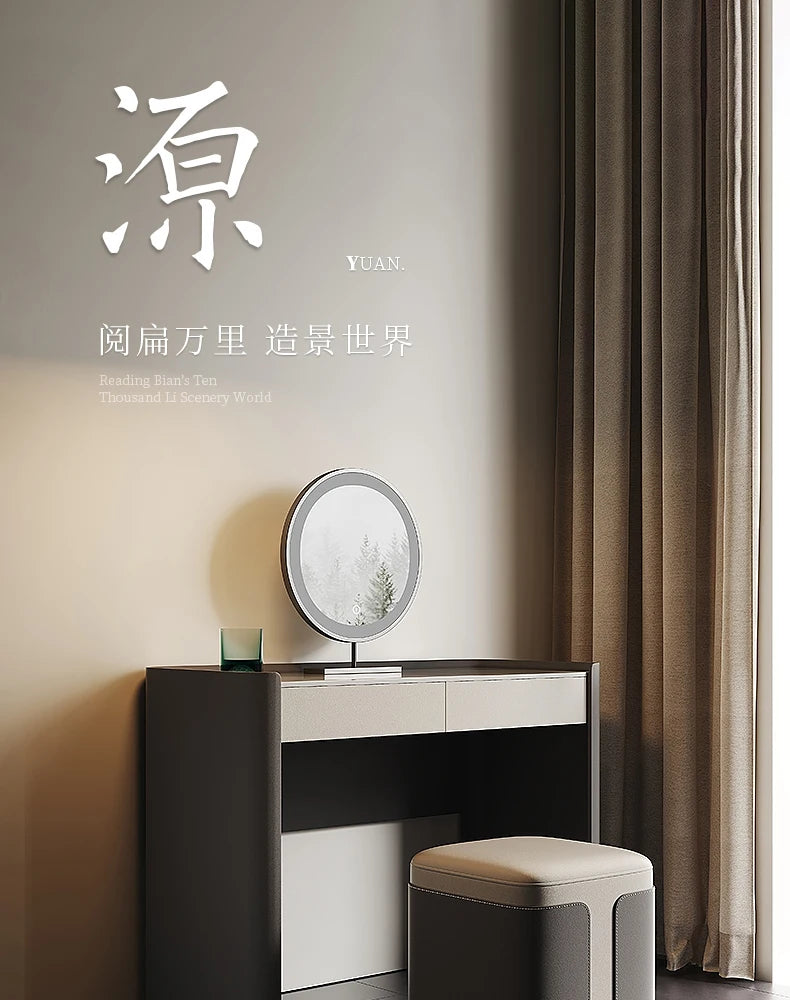 Decoration Drawer Vanity Table Living Room Modern Vanity Table Dresser Coiffeuse Avec Miroir Et Tabouret Bedroom Furniture