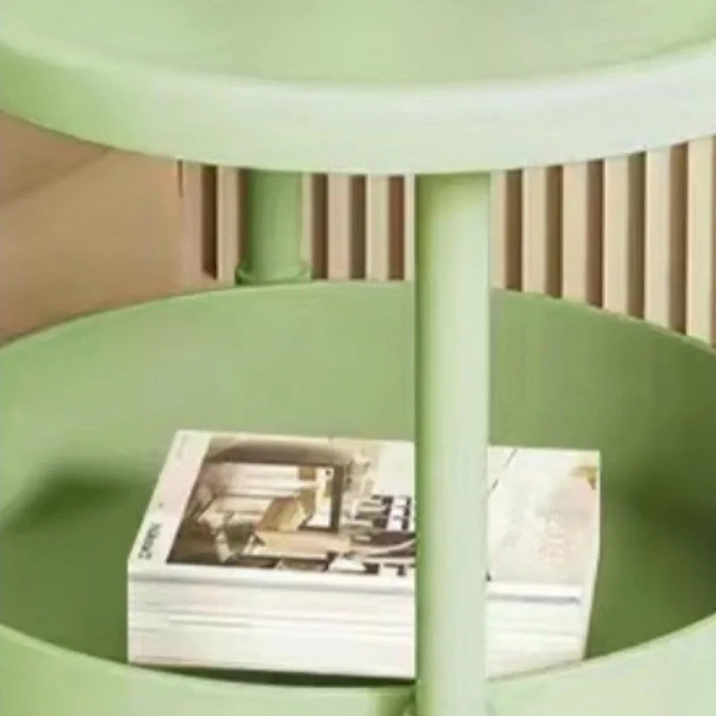 Living Room Sofa Table Furniture Small Design Coffee Table with Hidden Storage Circular Corner Bedside Modern Desk