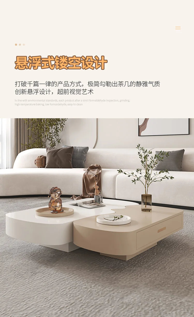 Living Room Coffee Table Modern Design Style Minimalist Center Table Accessories Mesa De Centro Sala Living Room Furniture