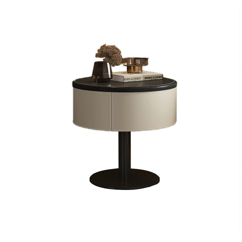 Design Unique Trendy Bedside Table Creative Style Simple Glamour Night Table Luxury Elegant Mesita De Noche Bedroom Furniture
