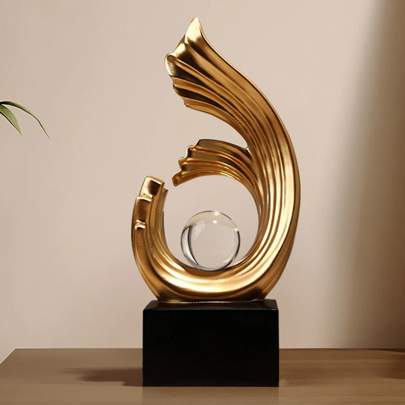 Miniature Art Figurines Desk Decorations Figurines Modern Interior Luxury Accessories Bedroom Creative Aesthetic Sculptures