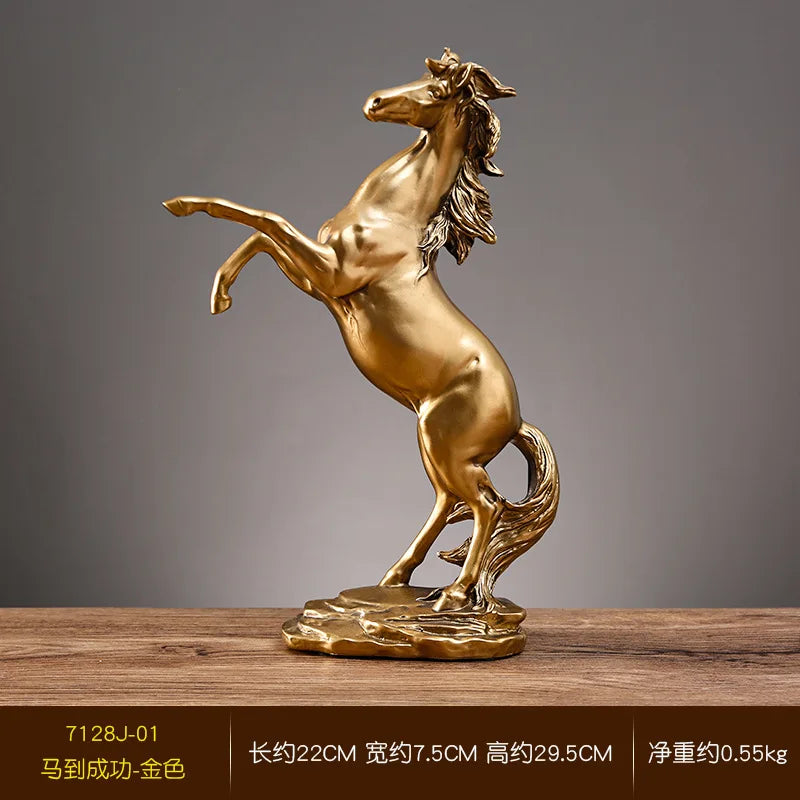 2024 Modern Home Decor  Luxury Glass Sculpture for Living Room TV Cabinet Office Desk Art Display