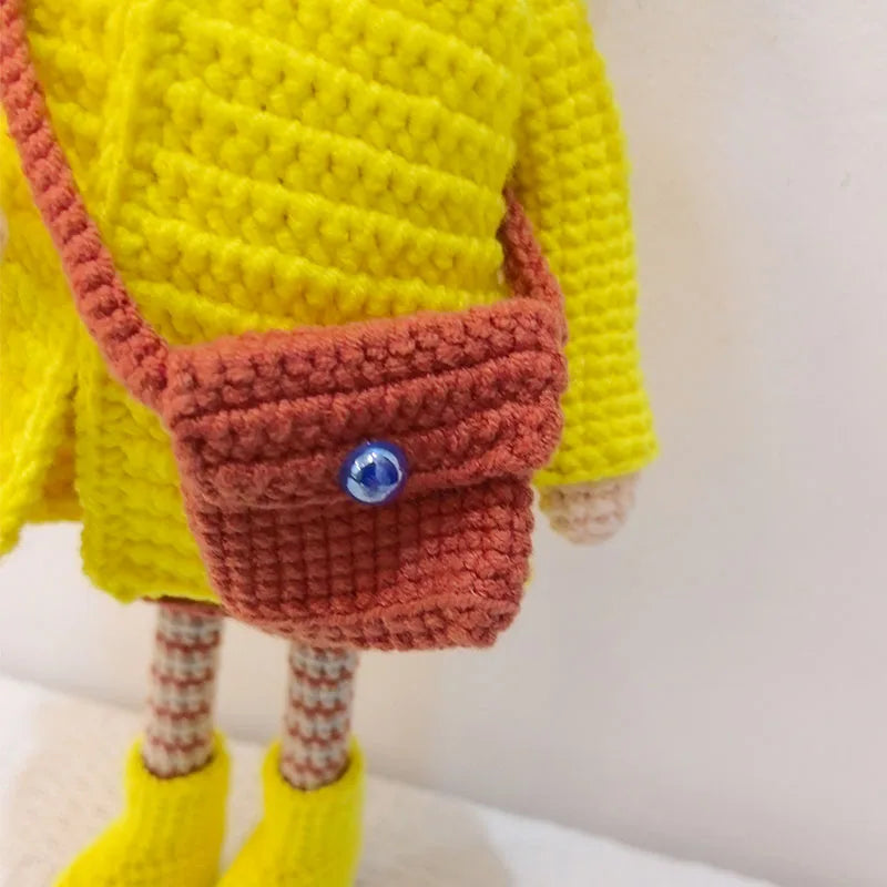 Crochet Dolls Anime Doll Coraline Toys Birthday Gifts Home Deco Finshed Dolls