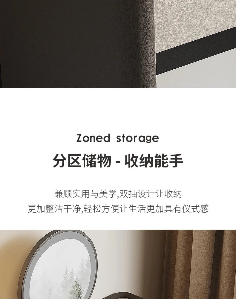 Decoration Drawer Vanity Table Living Room Modern Vanity Table Dresser Coiffeuse Avec Miroir Et Tabouret Bedroom Furniture