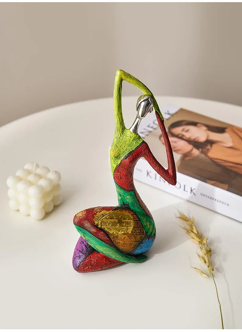 Desk Decoration Christmas Gift Creative Abstract Home Decoration Character Sculpture Living Room Desktop Decoration Ornaments