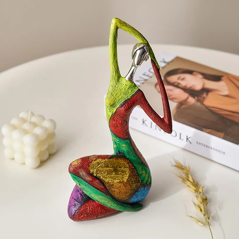 Desk Decoration Christmas Gift Creative Abstract Home Decoration Character Sculpture Living Room Desktop Decoration Ornaments