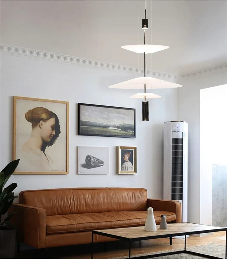 Designer Personality LED Hanging Lamp Flying Saucer Home Decor Denmark Dining Table Bar Living Room UFO Pendant Lamps