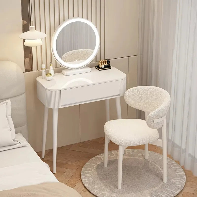 Decoration Vanity Table Bedroom Modern Storage Vanity Table Dresser Drawer Coiffeuse De Chambre Maquillage Bedroom Furniture