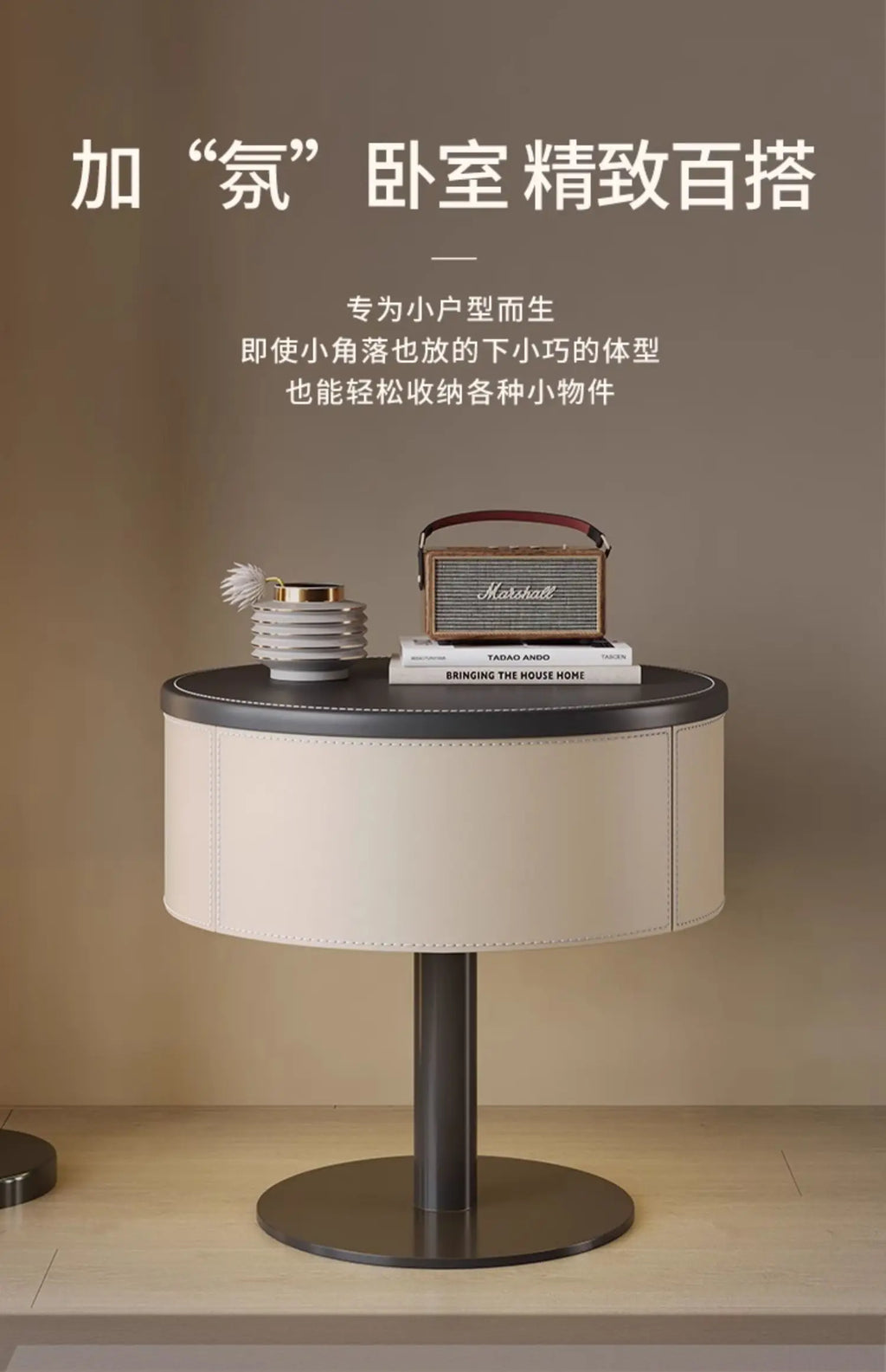 Design Unique Trendy Bedside Table Creative Style Simple Glamour Night Table Luxury Elegant Mesita De Noche Bedroom Furniture