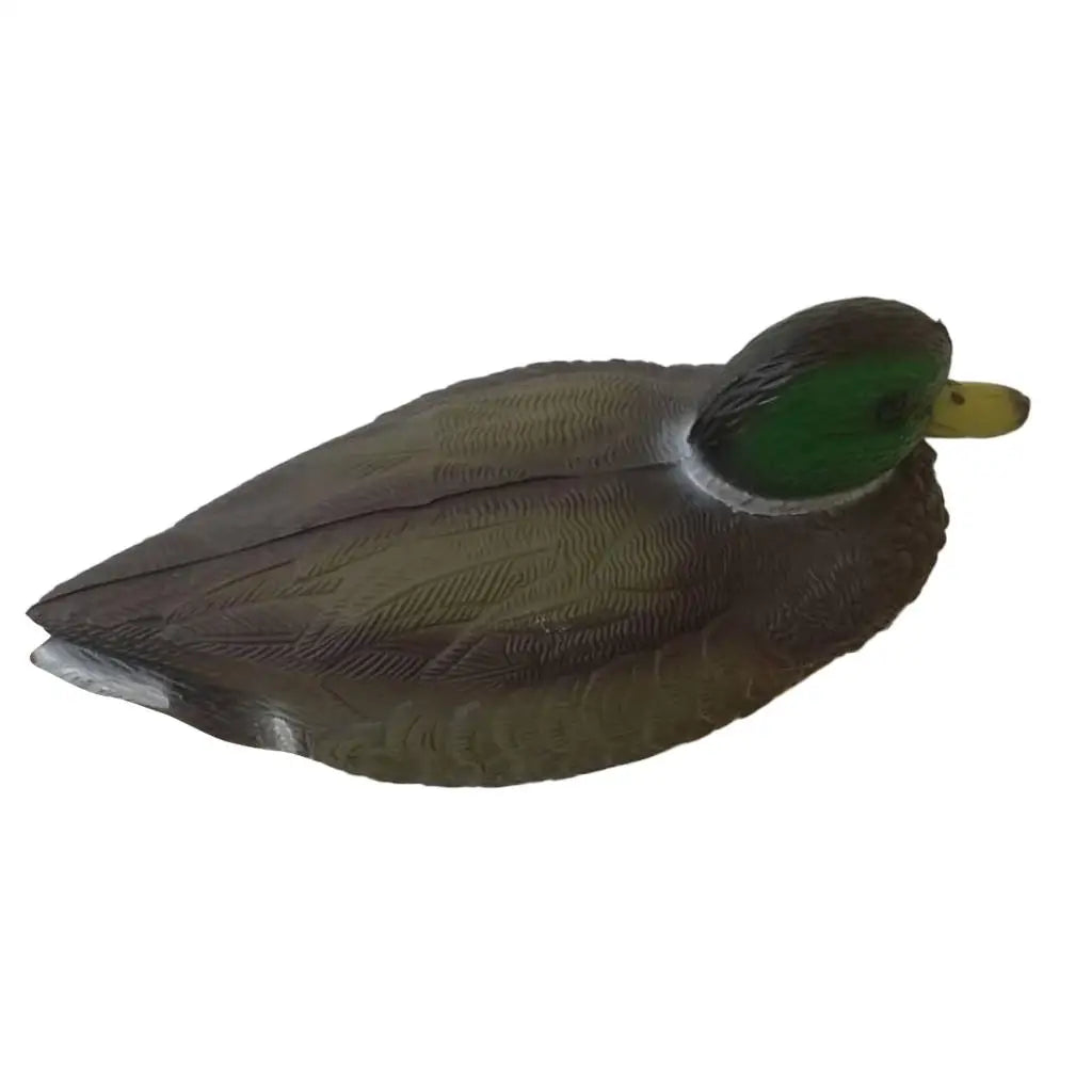 3D Lifelike Duck Decoy Floating Hunting Shooting Drake Duck Decoy Decoying for Garden Decor Lawn Ornament