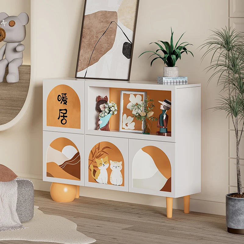 European Beauty Living Room Cabinets Trendy Simple Luxury Elegant Cabinet Unique Quality Vetrina Soggiorno Home Furniture