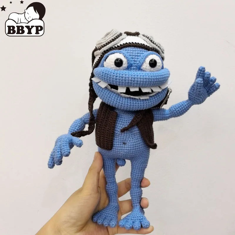 Crochet Dolls Anime Doll Crazy Frog Birthday Gifts Home Deco Finshed Dolls