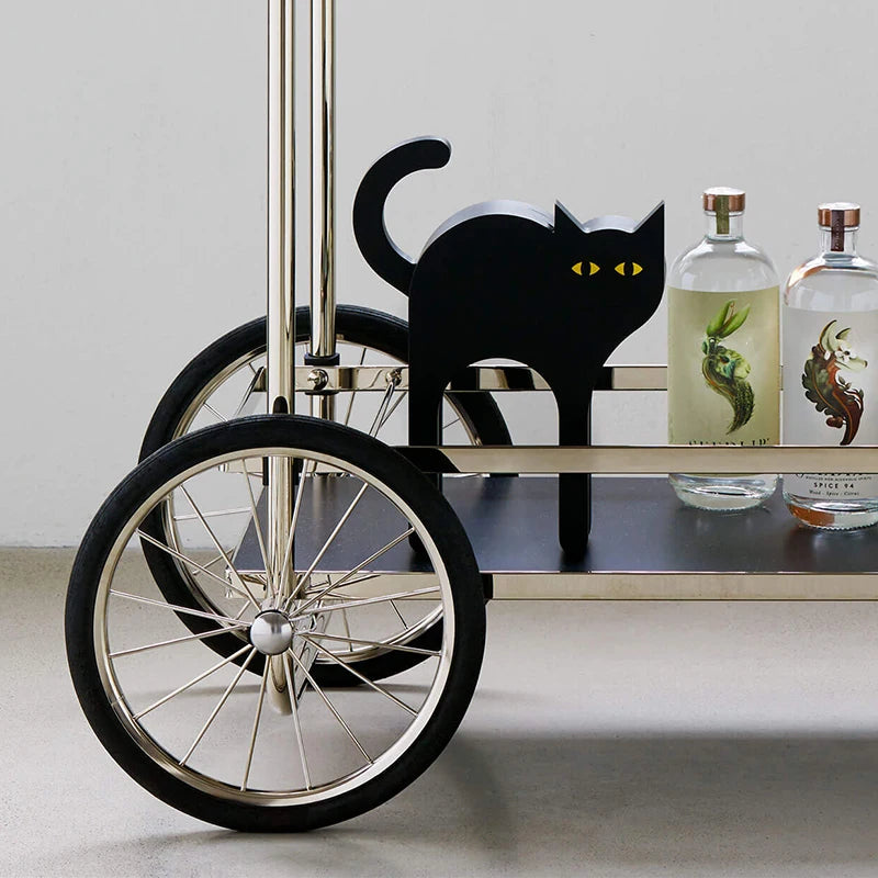 Black Cat Decoration Wall Desktop Nordic Ins Style Creative Home Modern Style Bedroom Living Room Coffee Table Home Accessories