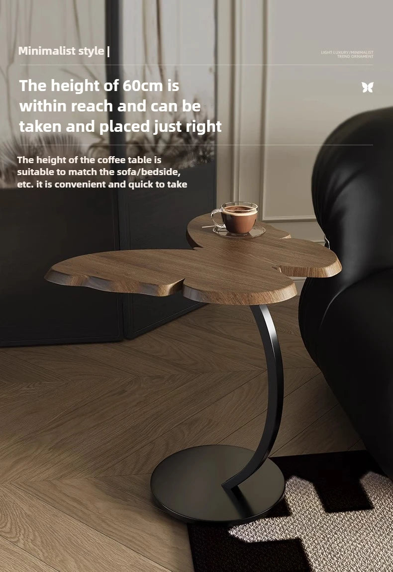 Side Table Home Living Room Sofa Desk Modern Bedroom Cabinet Cute Butterfly Floor Standing Small Coffee Table