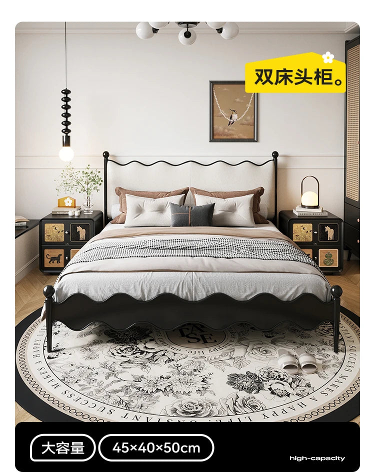 Decoratio Modern Night Table Elegant Minimalist Aesthetic Drawers Nightstand Cute Organize Mesitaa De Noche Bedroom Furniture