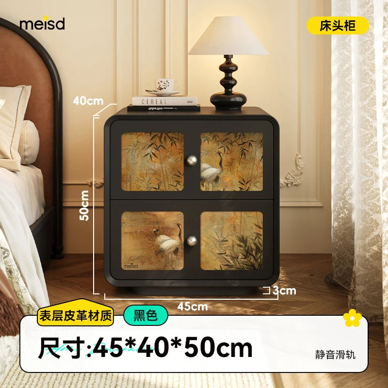 Decoratio Modern Night Table Elegant Minimalist Aesthetic Drawers Nightstand Cute Organize Mesitaa De Noche Bedroom Furniture