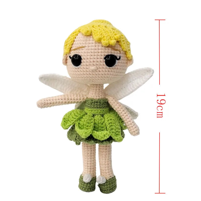 Crochet Dolls Anime Doll Elf Angel Toys Birthday Gifts Home Deco Finshed Dolls