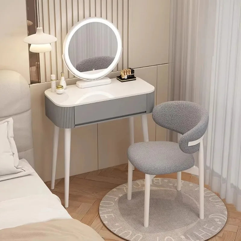 Decoration Vanity Table Bedroom Modern Storage Vanity Table Dresser Drawer Coiffeuse De Chambre Maquillage Bedroom Furniture
