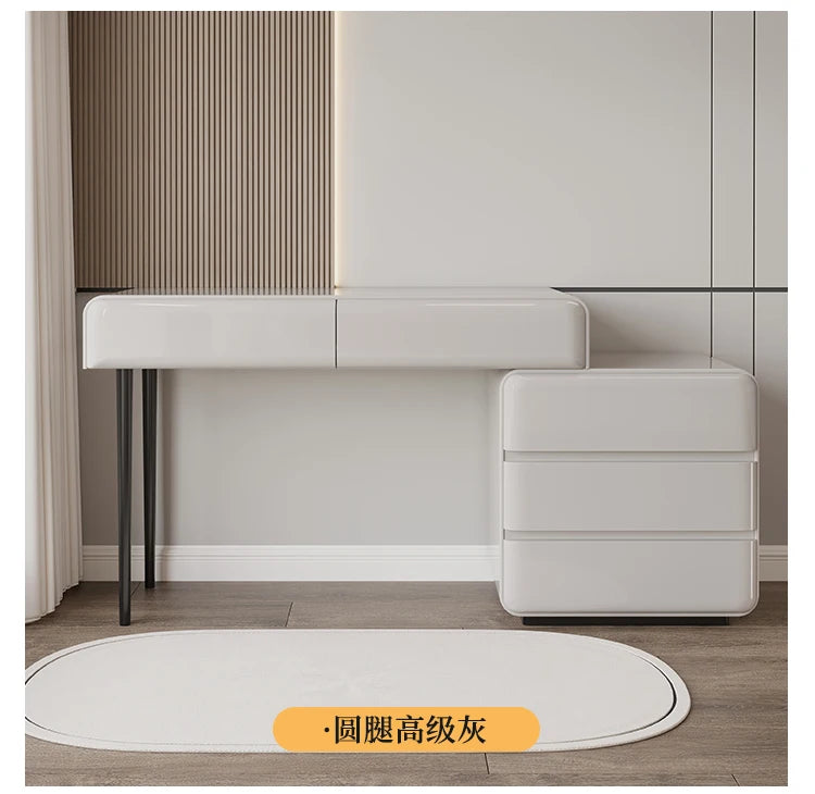 Decoration Vanity Table Dresser Storage Bedroom Vanity Table Drawer Tocador De Maquillaje Mueble Con Espejo Bedroom Furniture