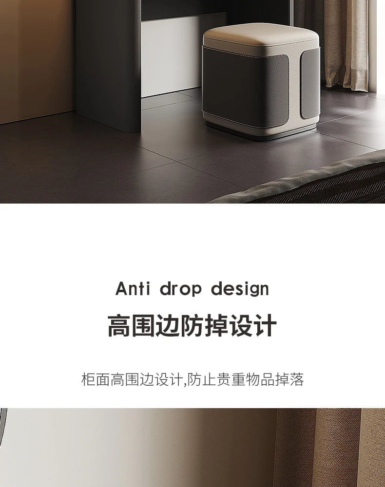 Decoration Drawer Vanity Table Living Room Modern Vanity Table Dresser Coiffeuse Avec Miroir Et Tabouret Bedroom Furniture