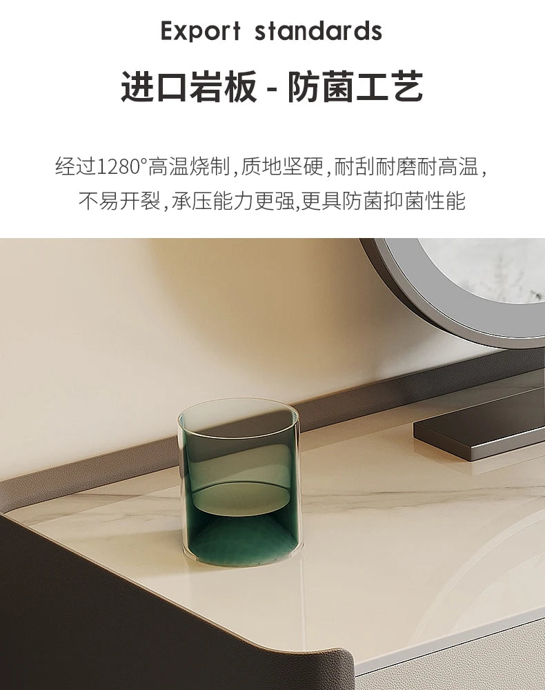 Decoration Drawer Vanity Table Living Room Modern Vanity Table Dresser Coiffeuse Avec Miroir Et Tabouret Bedroom Furniture