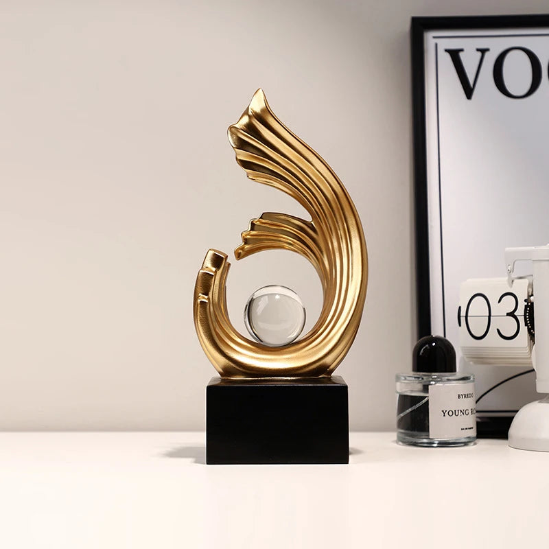 Miniature Art Figurines Desk Decorations Figurines Modern Interior Luxury Accessories Bedroom Creative Aesthetic Sculptures