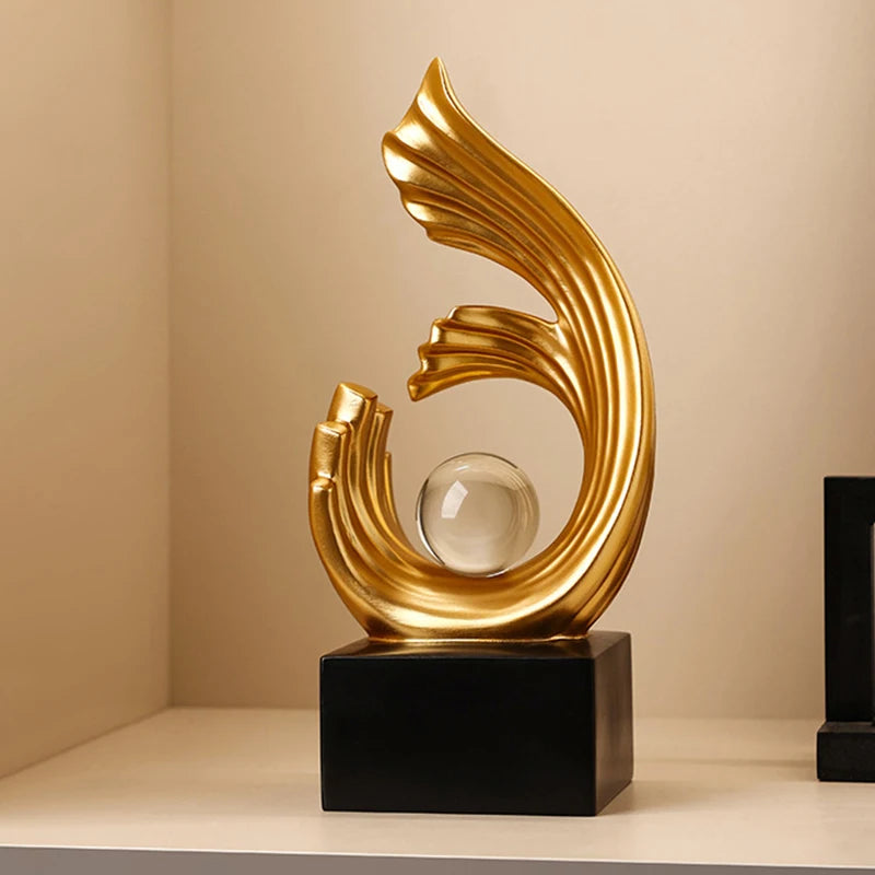 Miniature Art Figurines Desk Decorations Figurines Modern Interior Luxury Accessories Bedroom Creative Aesthetic Sculptures