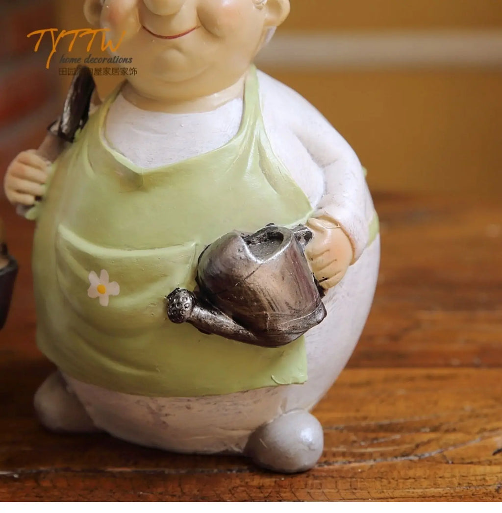 Home Decor For Grandma Room Decoration Marriage Grandpa's Home Decoration Elderly Couple Loving Old Grandpa and Grandma Doll