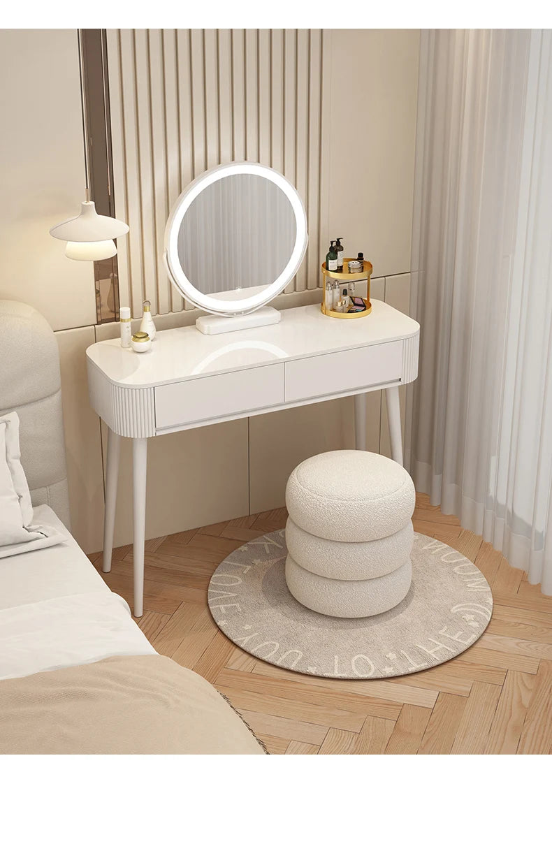 Decoration Vanity Table Bedroom Modern Storage Vanity Table Dresser Drawer Coiffeuse De Chambre Maquillage Bedroom Furniture