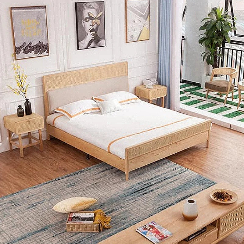 French Retro Design Sense Solid Wood Living Room Home Decoration Decoration Pieces Bedside Coffee Table