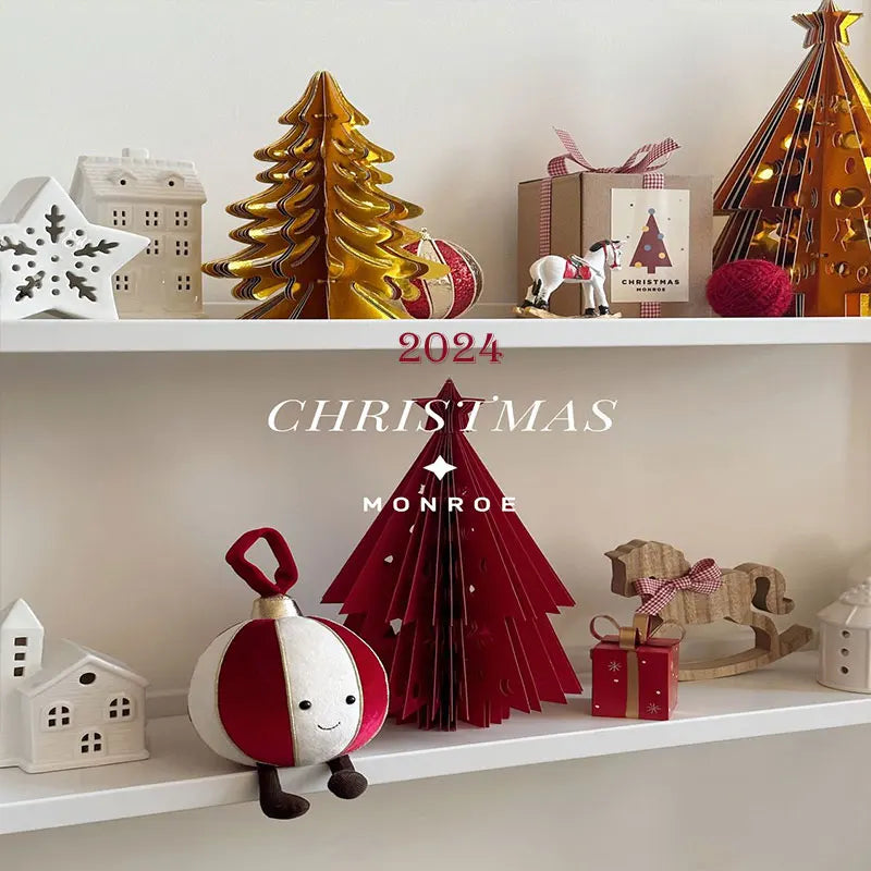 Desktop holiday decoration small wooden horse living room restaurant coffee table wood atmosphere small ornaments