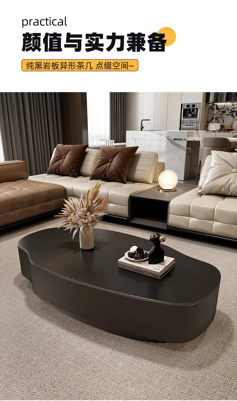 Modern Simple Coffee Table Decor Luxury Unique Design Coffee Table Premium Effect Table Basse De Salon Living Room Furniture