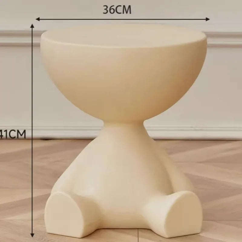Coffee Table Sofa Tea Side Table Living Room Small Furniture  Round Multifunction Night Desk Morden Cute Decoration Whimsical
