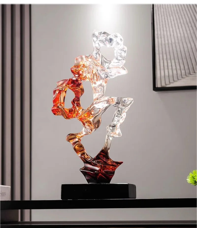 Creative Ornaments Living Room Figurines Aesthetic Cabinet Art Luxury Sculptures Sofa Beside Book Nook Tabletop Home Decoration
