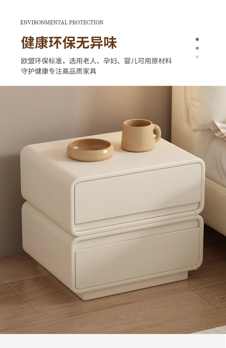 Decorations Nightstands Gloss Decor Modern Elegant Nightstands Glamour Luxury Mesita De Noche Dormitorio Home Furniture