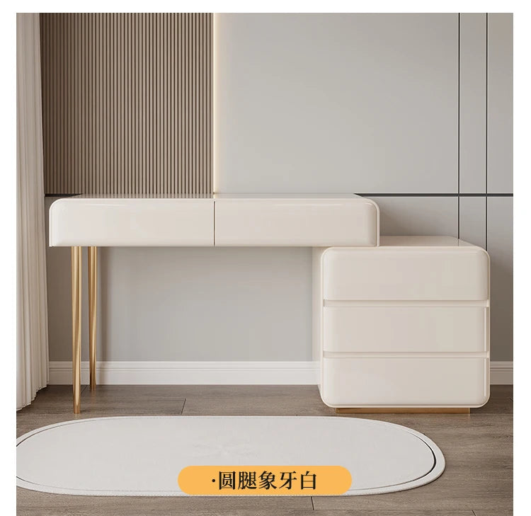 Decoration Vanity Table Dresser Storage Bedroom Vanity Table Drawer Tocador De Maquillaje Mueble Con Espejo Bedroom Furniture