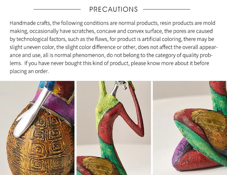 Desk Decoration Christmas Gift Creative Abstract Home Decoration Character Sculpture Living Room Desktop Decoration Ornaments