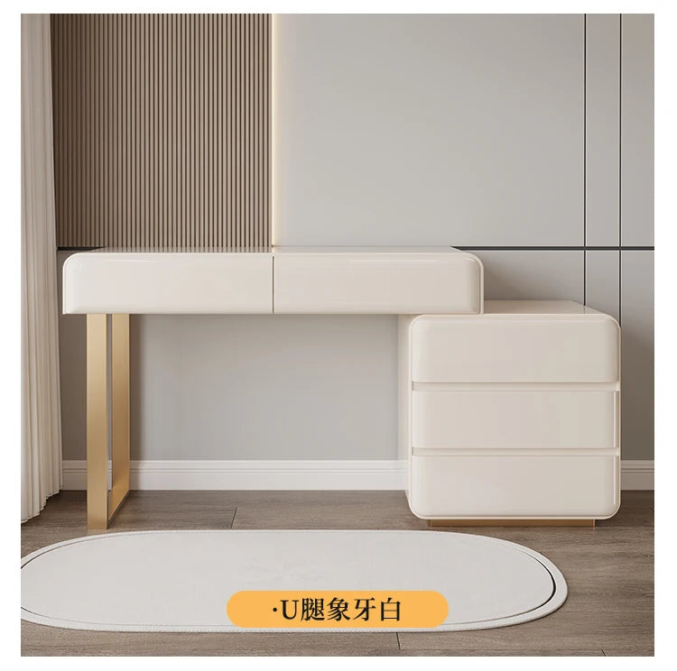 Decoration Vanity Table Dresser Storage Bedroom Vanity Table Drawer Tocador De Maquillaje Mueble Con Espejo Bedroom Furniture