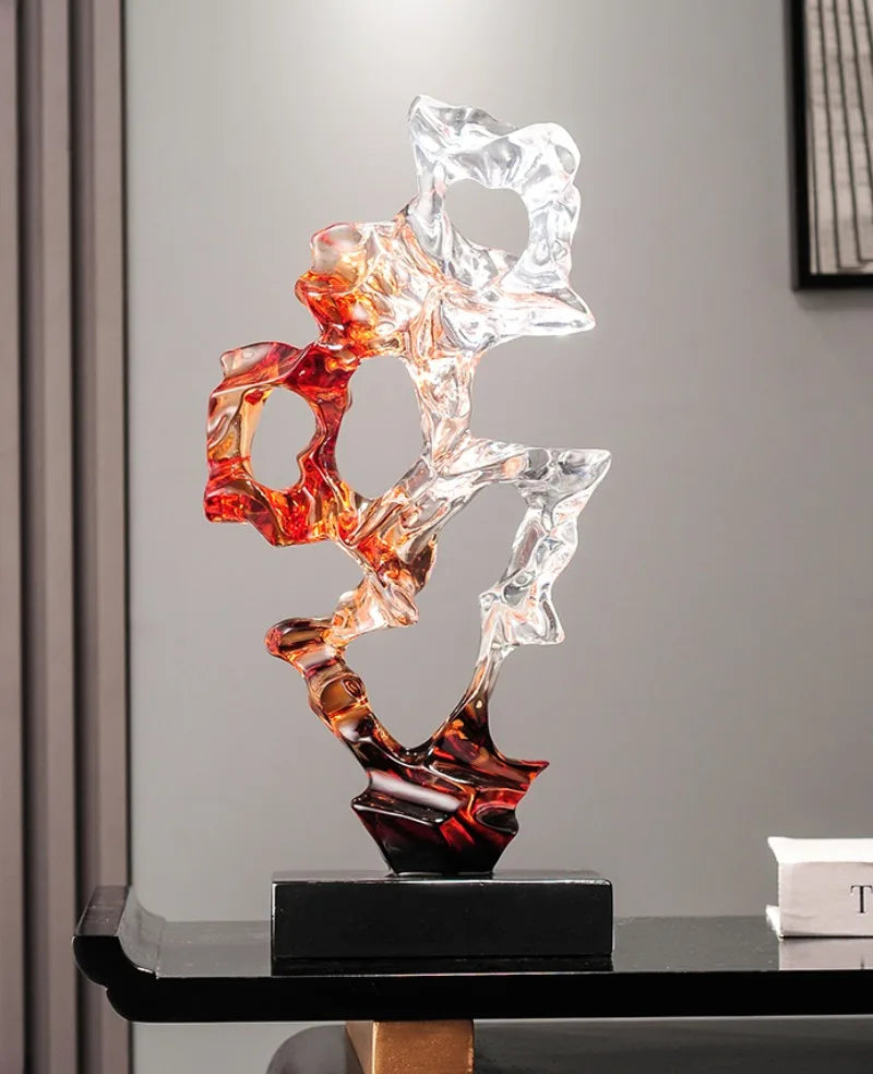 Creative Ornaments Living Room Figurines Aesthetic Cabinet Art Luxury Sculptures Sofa Beside Book Nook Tabletop Home Decoration