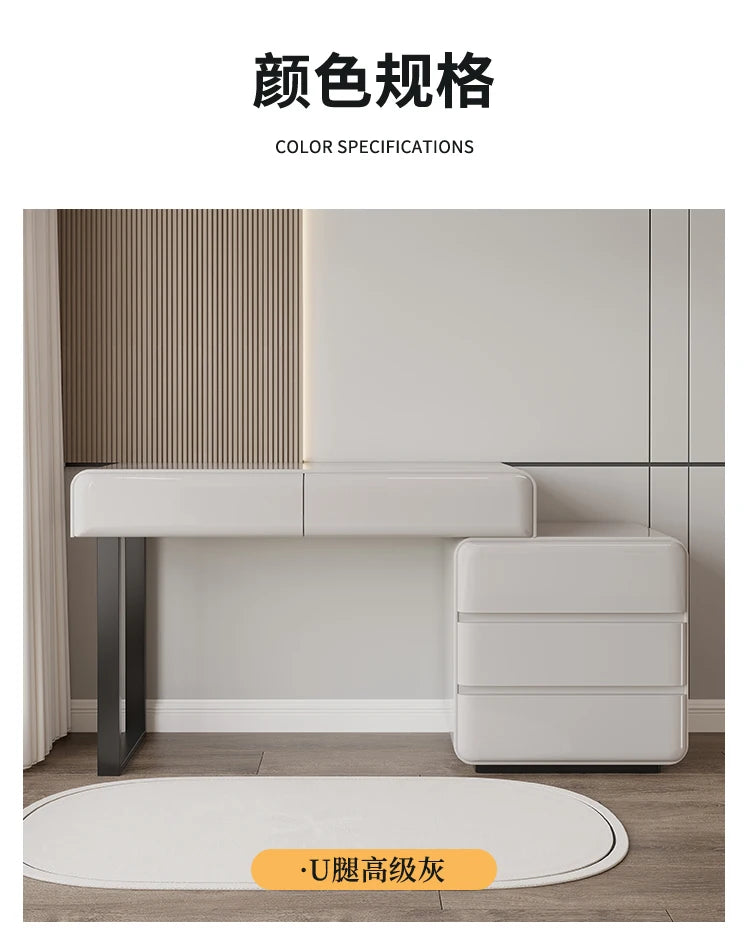 Decoration Vanity Table Dresser Storage Bedroom Vanity Table Drawer Tocador De Maquillaje Mueble Con Espejo Bedroom Furniture