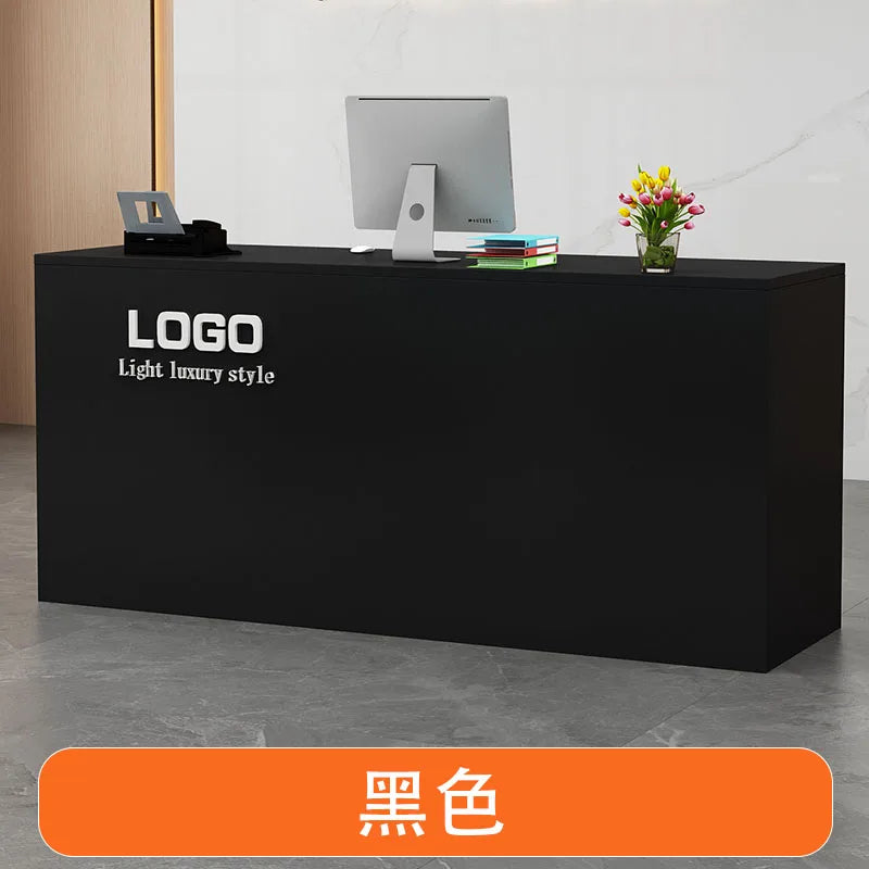 Display Modern Reception Desks Decorations Beauty Salon Reception Desks Checkout Counter Mostrador Negocio Commercial Furniture