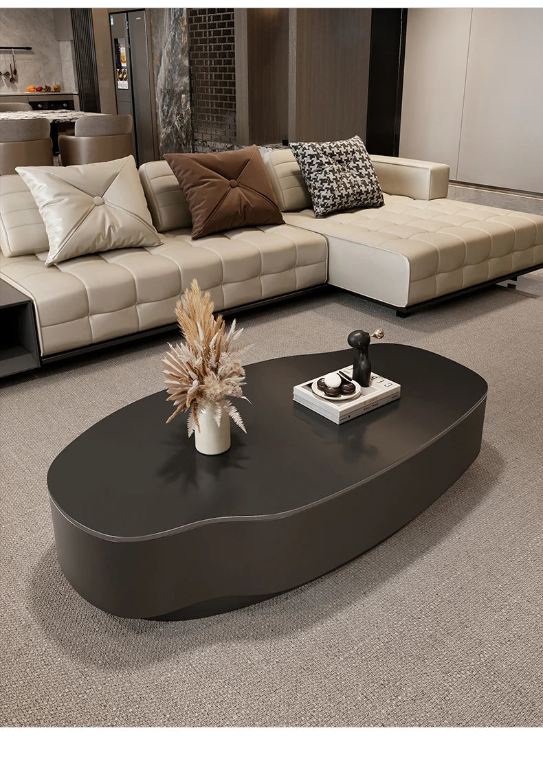 Modern Simple Coffee Table Decor Luxury Unique Design Coffee Table Premium Effect Table Basse De Salon Living Room Furniture