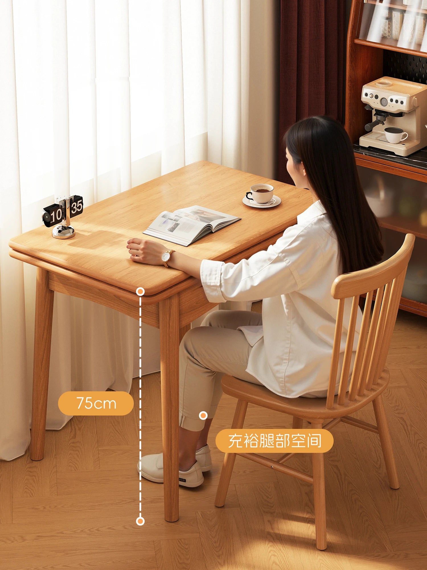 Desk Wall Apartment Saving Small Dining Minimalist Cafe Foldable Kitchen Compact Space Table Mounted Folding Household Home