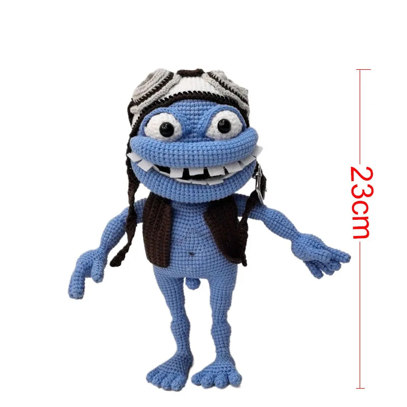 Crochet Dolls Anime Doll Crazy Frog Birthday Gifts Home Deco Finshed Dolls