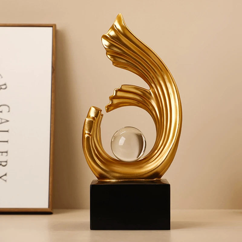 Miniature Art Figurines Desk Decorations Figurines Modern Interior Luxury Accessories Bedroom Creative Aesthetic Sculptures