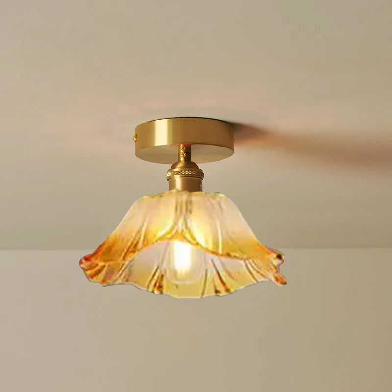 Home Decoration Lighting Retro Pendant Lamp Glass Hanging Lamp Living Room Dining Kitchen Island Chandelier Indoor Ceiling Light