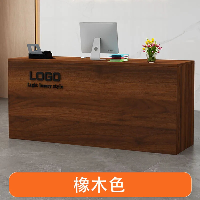 Display Modern Reception Desks Decorations Beauty Salon Reception Desks Checkout Counter Mostrador Negocio Commercial Furniture
