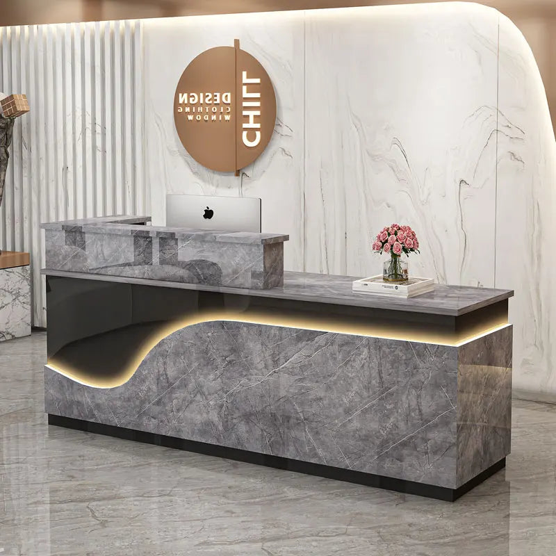 Display Kitchen Reception Desks Decorations Counter Desk Reception Desks Beauty Salon Mostrador Negocio Commercial Furniture